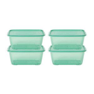 이지앤프리 튼튼이 웨이브킵 냉동실정리용기, 3000ml, 4개입, 1개