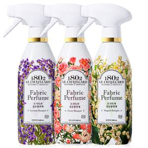 르샤트라 섬유탈취제 섬유향수 3종 400ml 3개