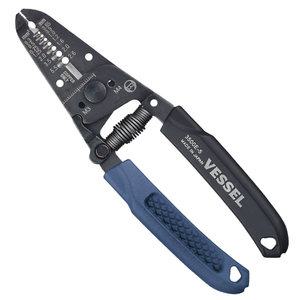 베셀 스트리퍼 3500E-5/전선스트리퍼 니퍼겸용 0.65~2.6mm 수동 전선 탈피기 케이블