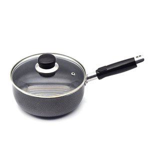 [기타]국내산 실버 메탈릭 분체 편수냄비_18cm