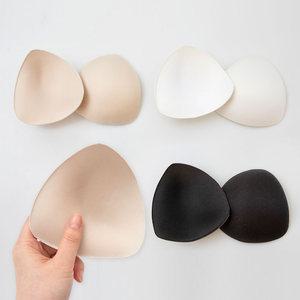 삼각 브라패드 3세트 가슴 뽕 볼륨2cm 스포츠 수영복 비키니 패드