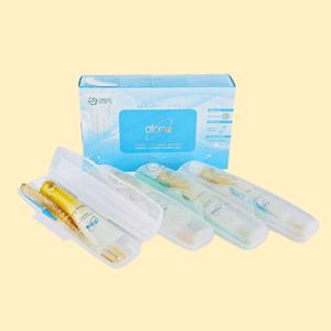 애터미칫솔 여행용 휴대용세트 금분첨가 4개