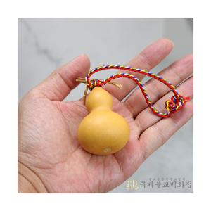 오색실미니조롱박 - 천복 지복 만복 액운쫓기 전통공예 실내장식 표주박