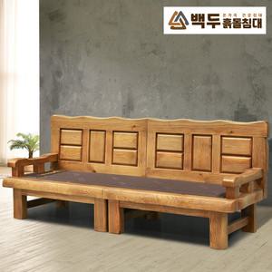 백두흙돌침대 흙소파 돌쇼파 황토볼 숯 옥 일라이트 온돌 온열 카우치 4인용 쇼파 침대 9900C