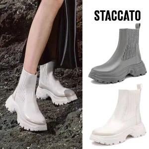 [롯데백화점]스타카토 여성 삭스부츠 THICK3_23F_EFU23_2COLOR