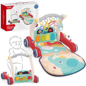 [플레이베이비]2 in 1 휠 피아노 체육관 걸음마 라이트뮤직 heanhe0640