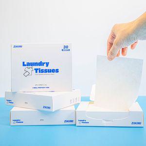 지키미 세탁 이염방지 시트지 먼지 제거 티슈 60매