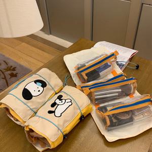 대용량 메쉬 트레블키트 해외 여행 준비물 캐리어 짐싸기 가방 꿀템 물품 파우치 화장품 세면도구 수영장