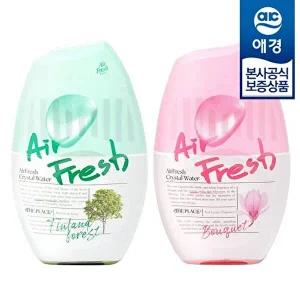 [애경]애경ST 홈즈 에어후레쉬 크리스탈워터 방향소취제 400ml x2개