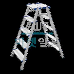 알룸 국산 알루미늄 가정용사다리 특광폭 5단