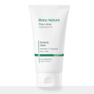 블랑네이처 여드름기능성 저자극 클렌징 폼 150ml 2개