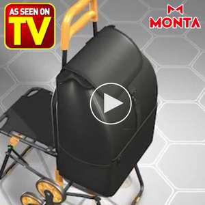 몬타 세바퀴 캐리어 장바구니 운반카트 끌차 핸드카 밀차 카트 구르마 캠핑 낚시 백팩 의자 가방