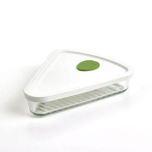 [글라스락] 렌지쿡 조각피자 보관용기 (바질)[33620688]