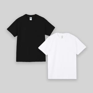 [원플원] 트리플에이 무지티 반팔 가성비 티셔츠 남자 오버핏 레이어드 AAA