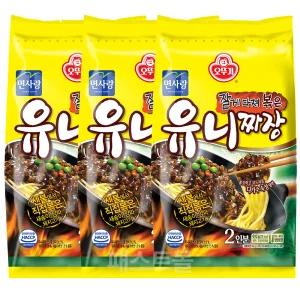 오뚜기 면사랑 유니짜장 610g 3개