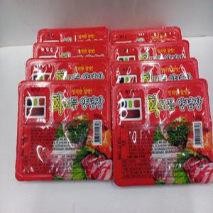 회모듬양념장 150g*35개 4색(초장+간장+쌈장+와사비)