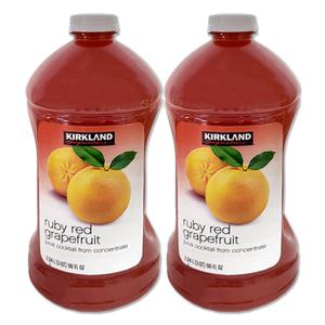 코스트코 커클랜드 홍자몽 주스 2.84L X 2개 자몽 칵테일 홈카페