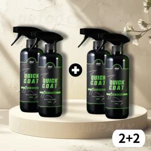 [2+2] 아케이 모터 퀵코트 습식코팅제 차량 발수 유리막 광택제 530ml 4개