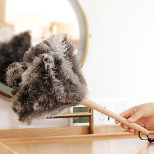 흡착력 좋은 타조깃털 먼지털이 차량용 사무용 인테리어 소품 먼지떨이 제거