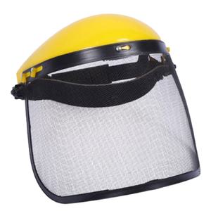 예초기작업모자 그물 와이어망사 벌초 페이스가드 안면 얼굴보호구 제초작업 학교 공원 관리