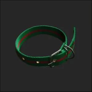 [알티피아]개목줄 PP 특대 30mm 초록 대형 중형 넥밴드 러프웨어 진돗개 PP