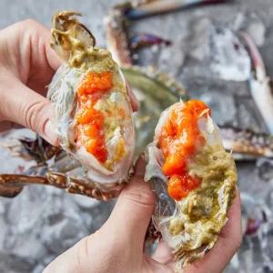 국산 제철 연평도 급냉 냉동 암꽃게 숫꽃게 절단 몽당 1kg