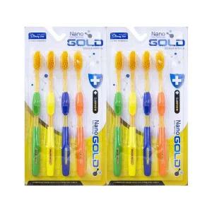 나노 골드 덴탈 케어 칫솔 8개입 WB81B2E