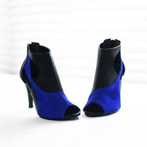 [지젤슈즈]발등라인 핏 오픈부티/[0741]