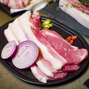 [자연맛남] HACCP인증 청정 제주 흑돼지 앞다리살 1kg (500gx2팩/구이용/진공포장)