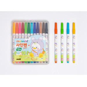 [모나미] 펭수 사인펜 12색 세트