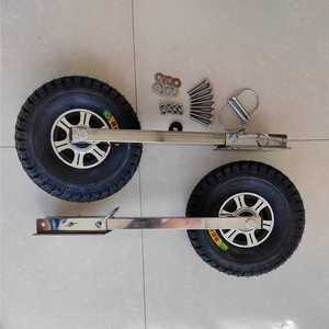 풍선 고무 보트 바퀴 고무대 바다낚시 운반 타이어