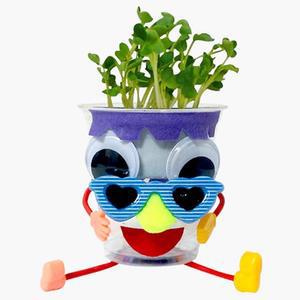 [XBGLJK7M]무순캐릭터화분만들기 만들기대장 식물 봄