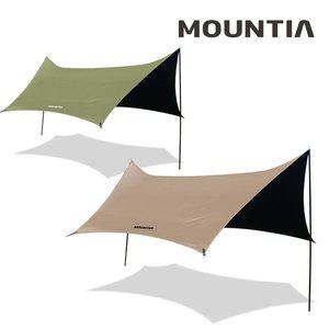 [마운티아] 베이스 헥사 타프 스킨 /블랙코팅 그늘막 차양막