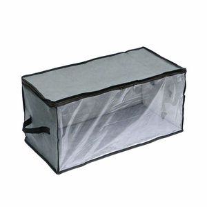 [하프클럽/도토로]홈슨 투명창 부직포 옷정리함 / 접이식 리빙박스