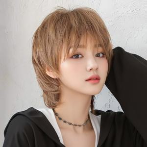 키라비 가발 여성 통가발 단발 머리 숏컷 35cm DTF-129