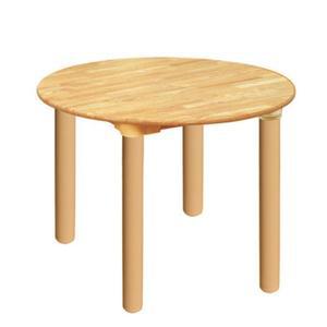 [마이모노샵] 아이방 유치원 우드 나무무늬 둥근 라운드 원형 책상 교구