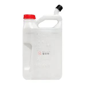 예초기 연료 혼합통 2L 엔진톱 동력 분문기용 윤활유 휘발유 혼합비율 표기 기름통 오일 탱크