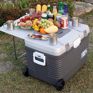 [기타]코스모스 아이스박스 테이블 55L (바퀴형) 낚시 캠핑 아이스박스 보온 보냉가방