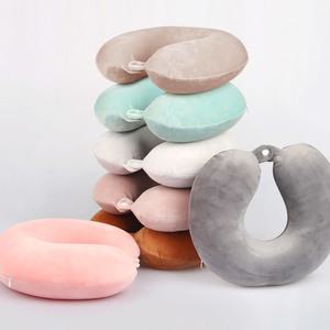 미미캐츠 베이직 여행용 메모리폼 목베개 기내용 차량용 목쿠션