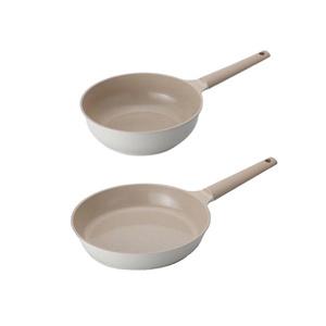 라체나 솔라 항균 세라믹코팅 인덕션 프라이팬세트 (프라이팬, 24cm 1개 +궁중팬, 24cm, 1개)