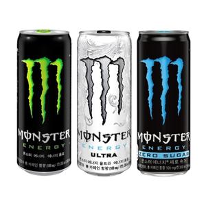 몬스터 그린+울트라+제로슈거 6캔씩 총18캔