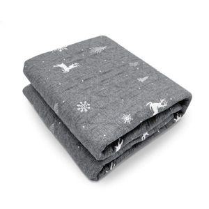 한일의료기 탄소 전기요 전기매트 1인용 워셔블 온열매트 눈꽃사슴 국내생산 미니 소