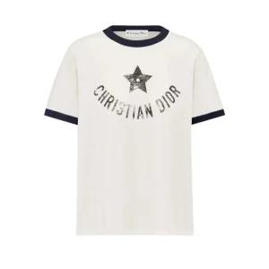 [명품] 25SS 리비에라 스타 로고 코튼 저지 반팔 티셔츠 443T27A4537 E1497..