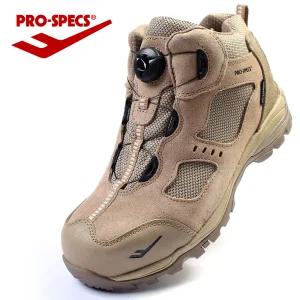 프로스펙스 다이얼 안전화 PS-27 사막화 경량 6인치 천연소가죽 건설현장용 안전사고예방 기능성 작업신발