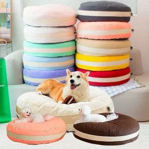 [초코펫하우스] 강아지 고양이 마카롱 방석 사계절 일반형 프리미엄 택1