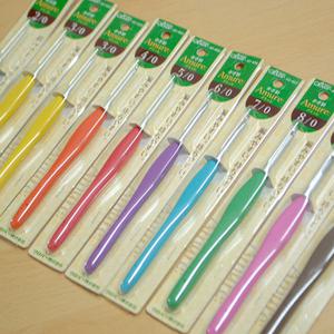 크로바 아뮤레 코바늘 모사용 레이스용