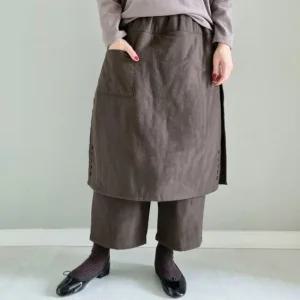 아라 기모 본딩 랩바지  마담 미시 중년 여성 빅사이즈 40대 50대