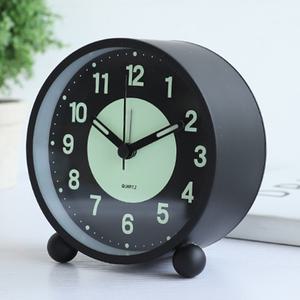 아날로그 탁상시계 알람시계 야광 무소음 침실 안방
