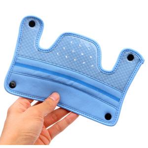 안전모 땀흡수대 속건성 쿨에버 원단 이마 땀내피 럭키산업 LK-201 기능성 이마 패드 실리콘 땀받이 내피