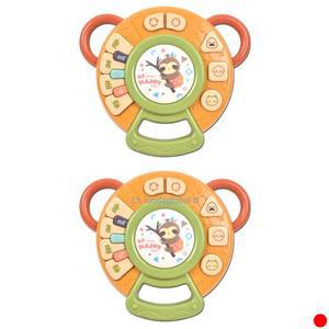 나무늘보 뮤직 탬버린 드럼 멜로디 악기 X2 아기 추천